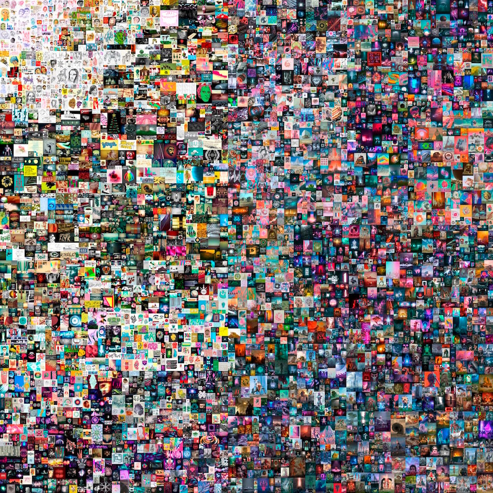 Beeple, Everydays – The First 5000 Days. Courtesy of the artist and Christie's.