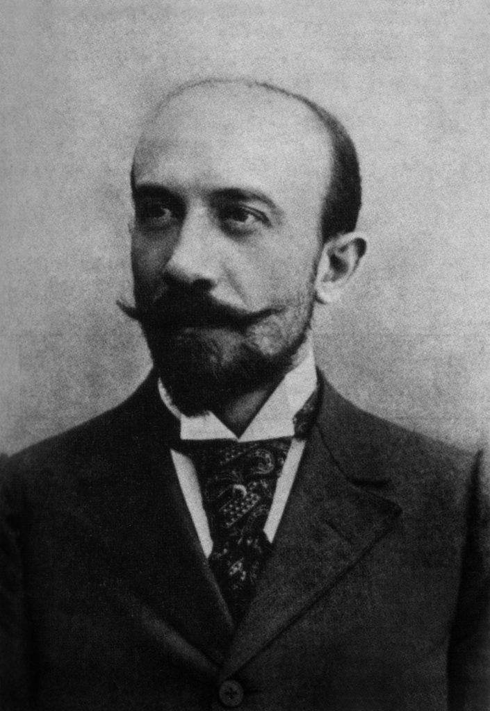 a black and white photo portrait of a man